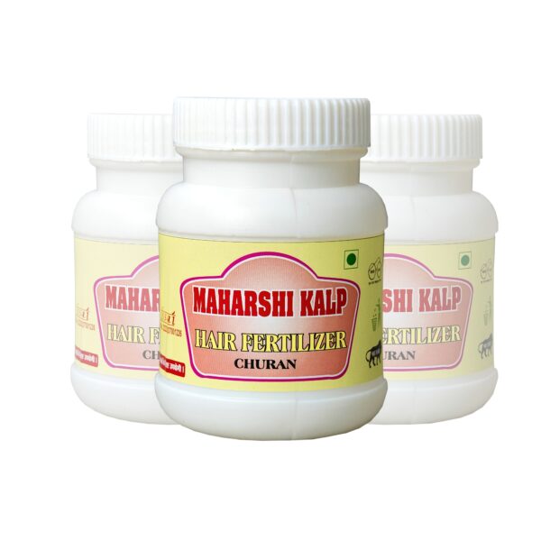 Maharshi Kalp Hair Fertilizer Churan | Ayurvedic Herbal Hair Nourisher | Chemical-Free, Preservative-Free | Promotes Healthy Hair Growth