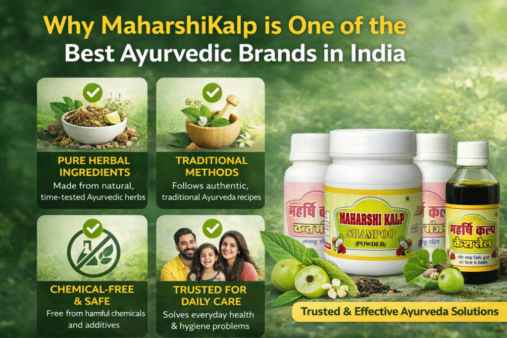 Why MaharshiKalp is One of the Best Ayurvedic Brands in India