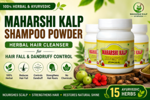 Read more about the article Why Does Dandruff Come Back After Washing Hair? Try Maharshi Kalp Herbal Shampoo Powder