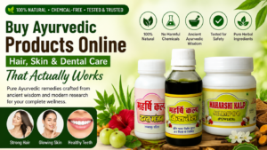 Read more about the article Buy Ayurvedic Products Online Hair, Skin & Dental Care That Actually Works